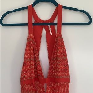 Free People Medium Orange Maxi